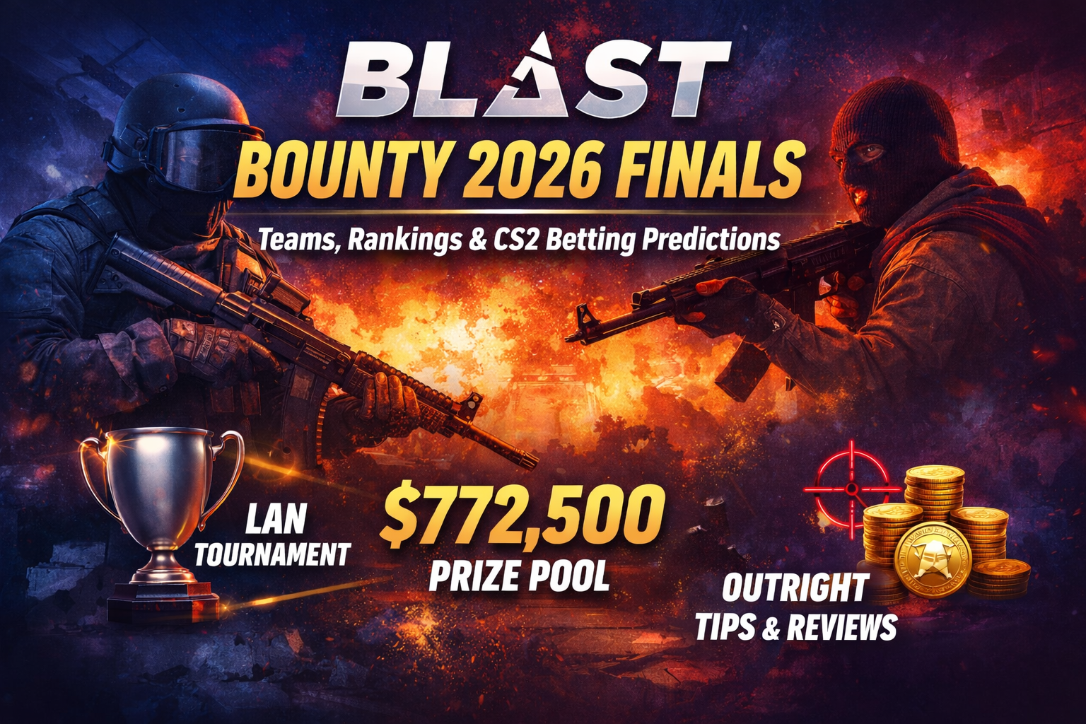 BLAST Bounty 2026 Finals: Teams, Rankings & CS Betting Predictions