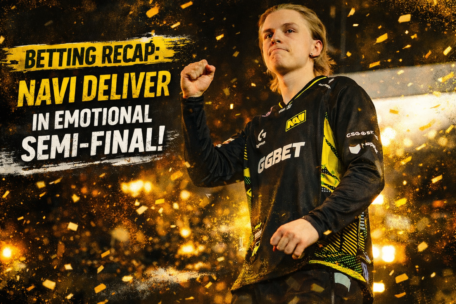 CS2Bet.io Betting Recap -- NaVi Deliver in Emotional Semi-Final CS2Bet.io Betting Recap -- NaVi Deliver in Emotional Semi-Final