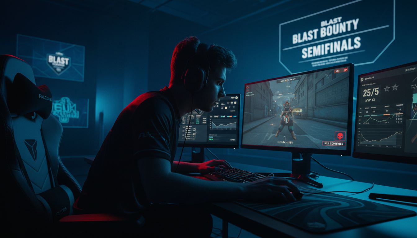 m0NESY Shines as Falcons Advance to BLAST Bounty Semis m0NESY Shines as Falcons Advance to BLAST Bounty Semis