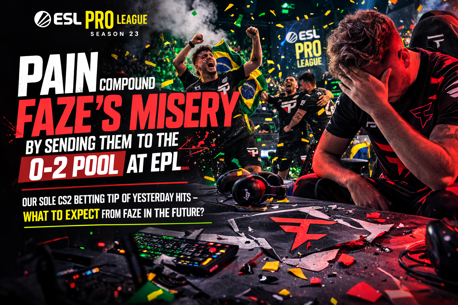 Our CS2 Betting Tip Lands — paiN Punish FaZe’s Struggles