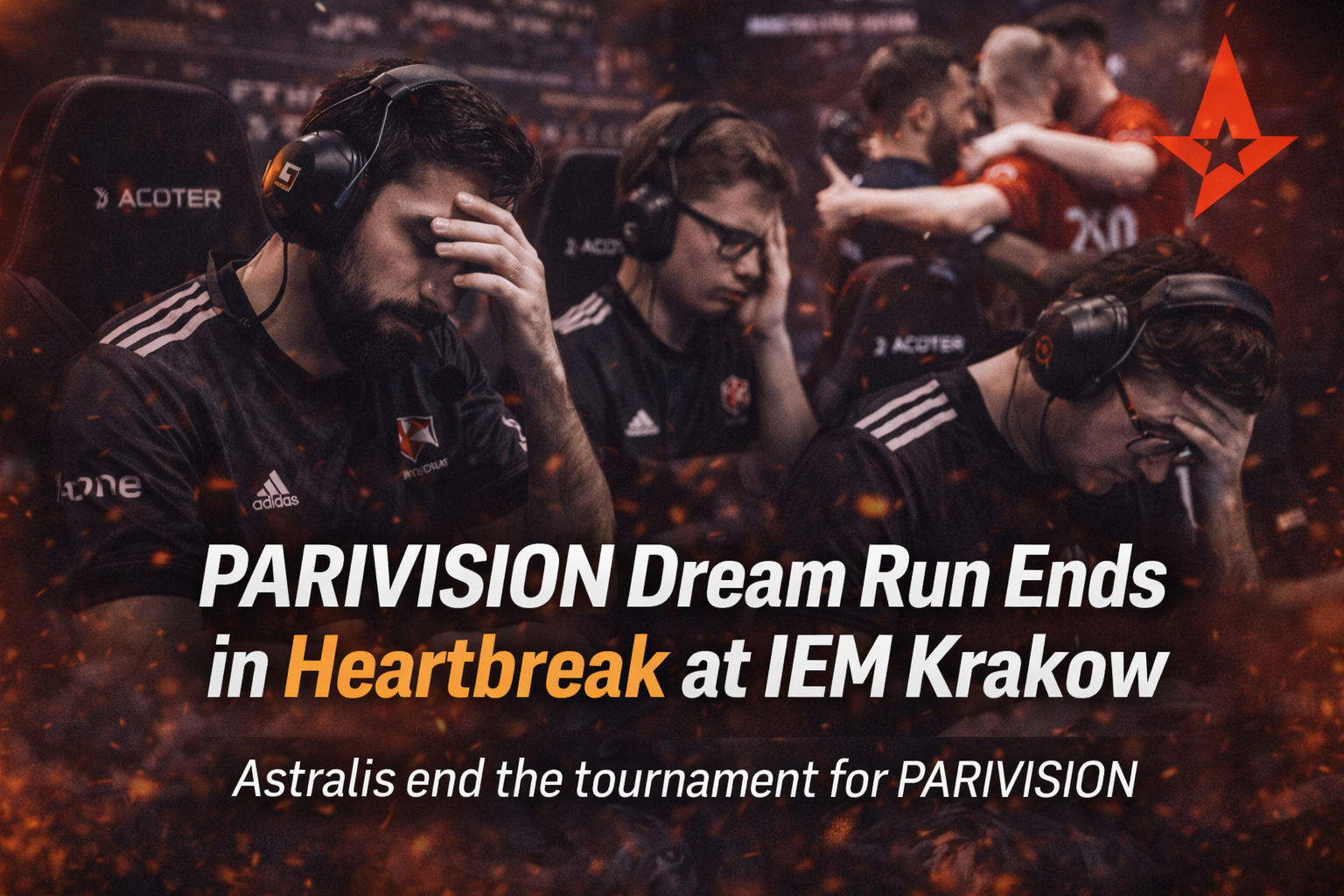 PARIVISION Dream Run Ends in a Heartbreak at IEM Krakow Against Astralis