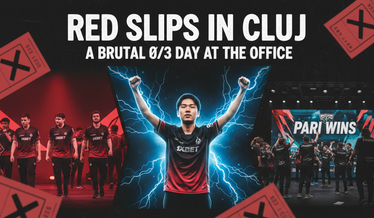 Red Slips in Cluj: A Brutal 0/3 Day at the Office Red Slips in Cluj: A Brutal 0/3 Day at the Office