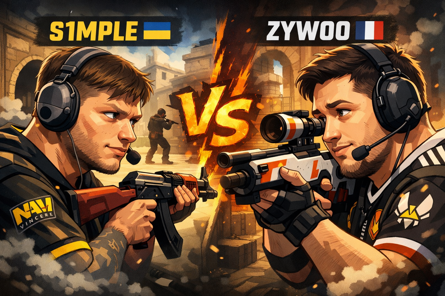 Today, It’s a Battle Between the Two GOAT’s, s1mple and ZyWoo.