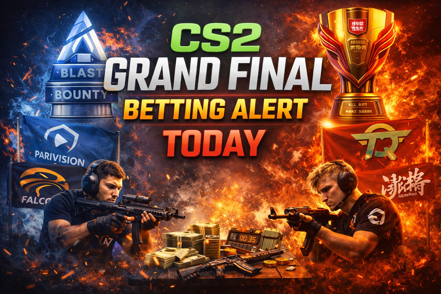 Today’s CS2 Grand Final Betting Alert Today’s CS2 Grand Final Betting Alert