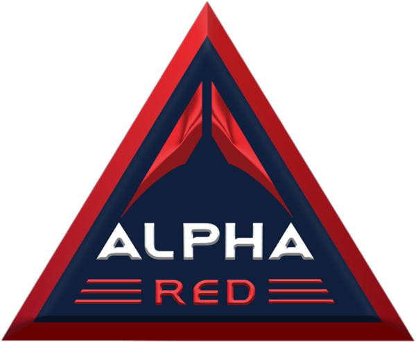 ALPHA Red logo